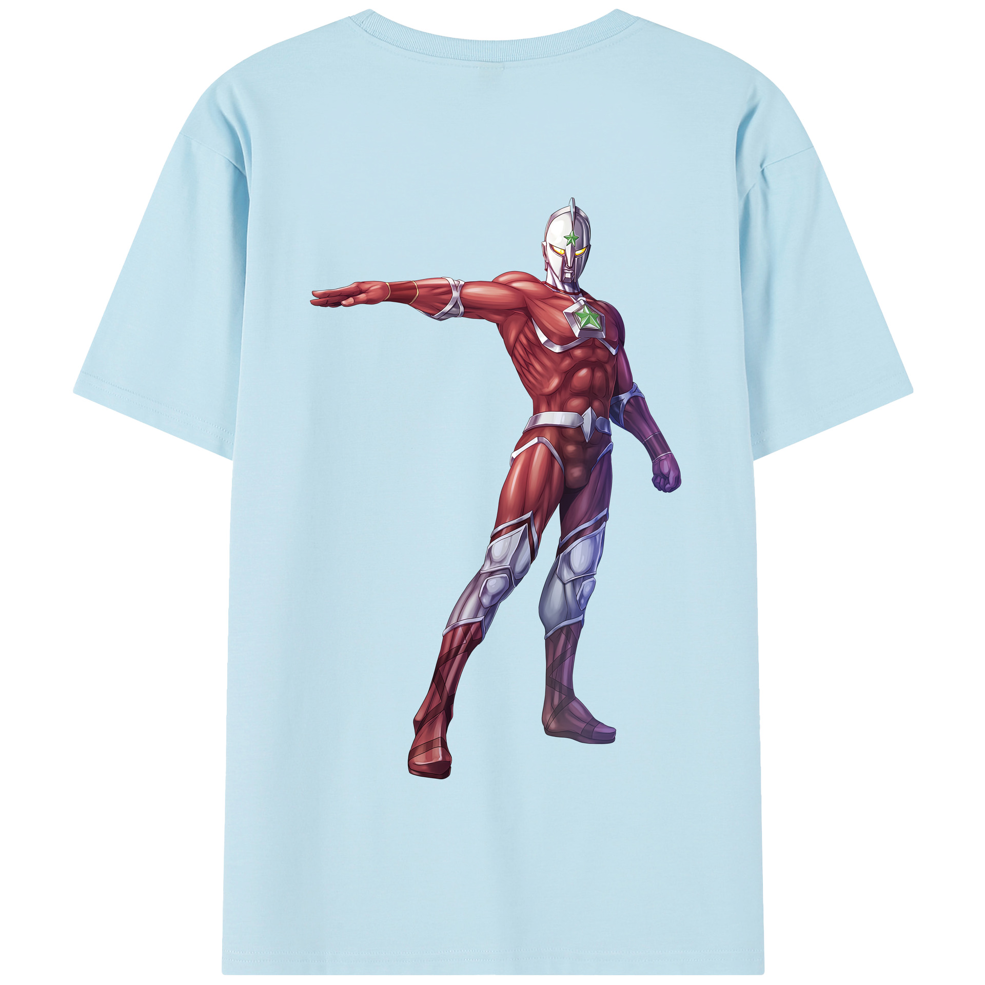 （画像用） ウルトラマン Ultraman 綿100％半袖Tシャツ（背面プリント）